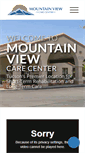Mobile Screenshot of mountainviewcarecenteraz.com